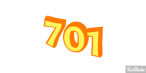 701 Efecto de texto