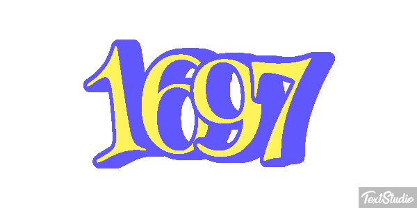 1697 Tekst effect