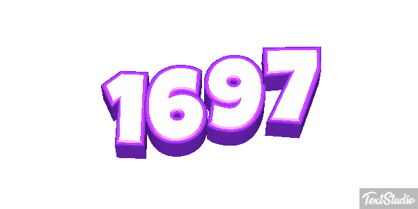 1697 Tekst effect