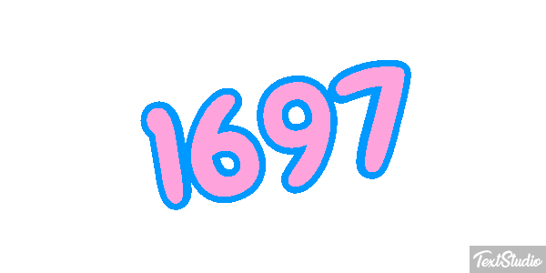 1697 Tekst effect