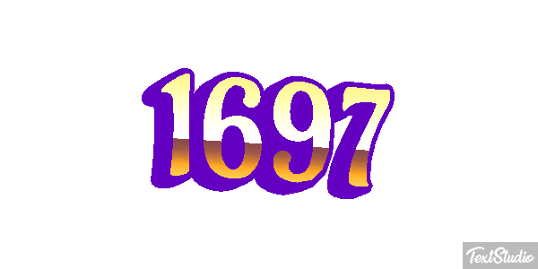 1697 Tekst effect
