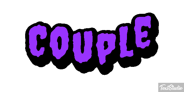 Couple Tekst effect
