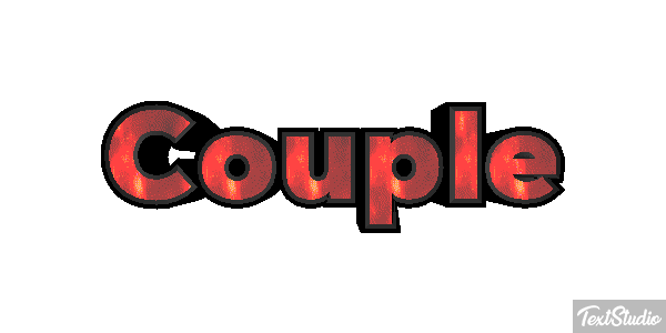 Couple Tekst effect