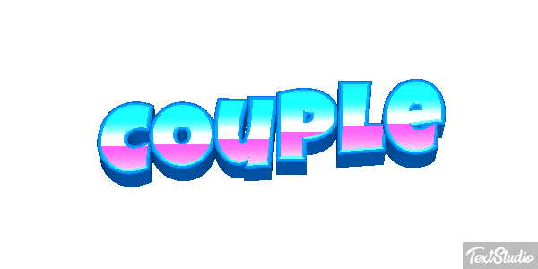 Couple Tekst effect