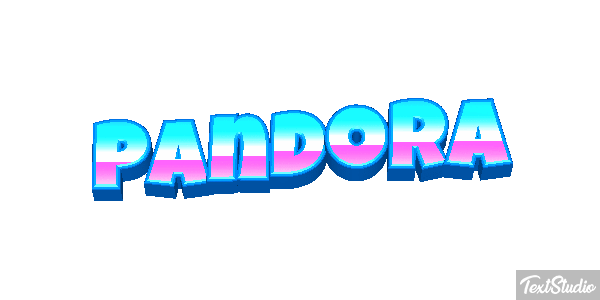 Pandora Tekst effect