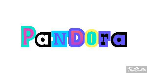 Pandora Tekst effect