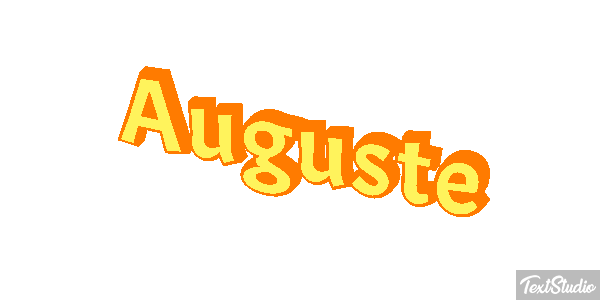 Auguste Text effect