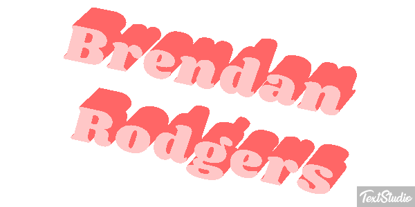 Brendan Rodgers Efeito do texto
