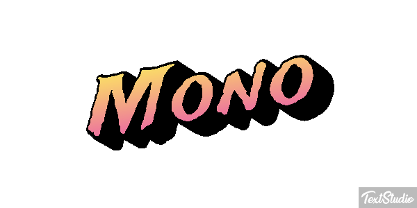 Mono テキスト効果