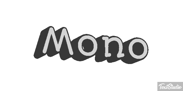 Mono テキスト効果