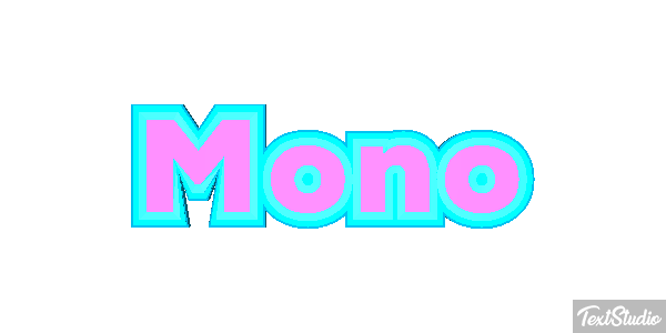 Mono テキスト効果
