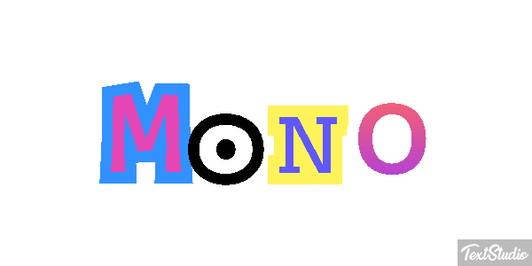 Mono テキスト効果