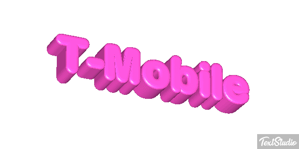 T-Mobile Text effect