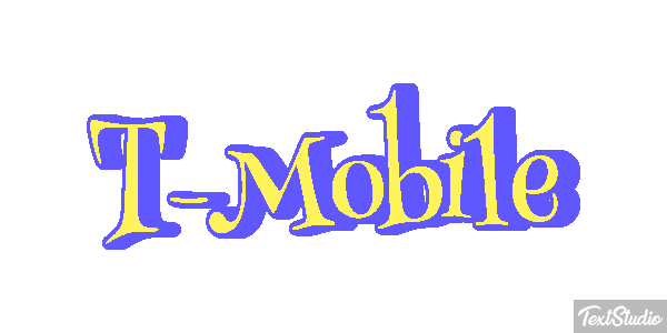 T-Mobile Text effect