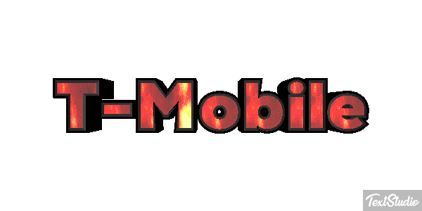 T-Mobile Text effect