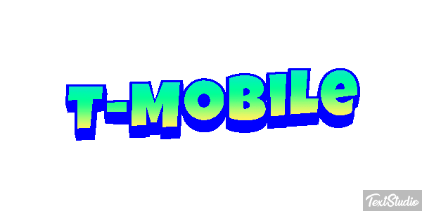 T-Mobile Text effect