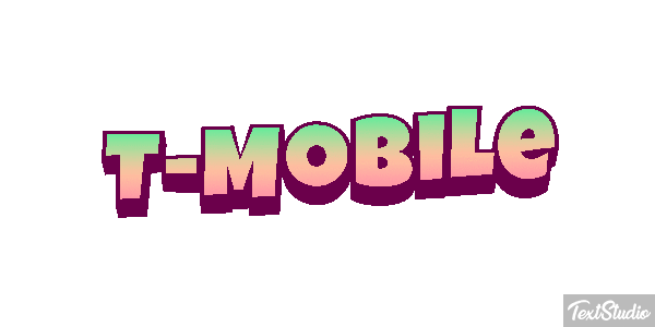 T-Mobile Text effect