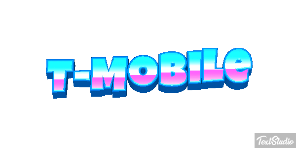 T-Mobile Text effect