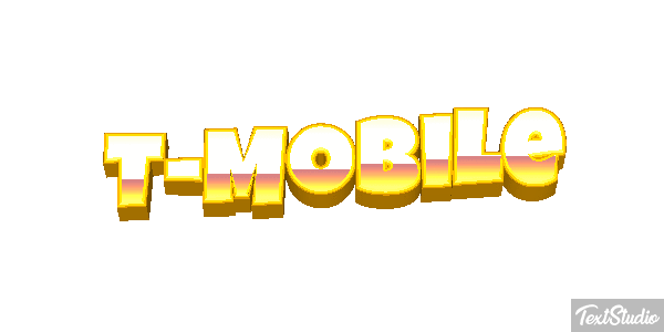T-Mobile Text effect