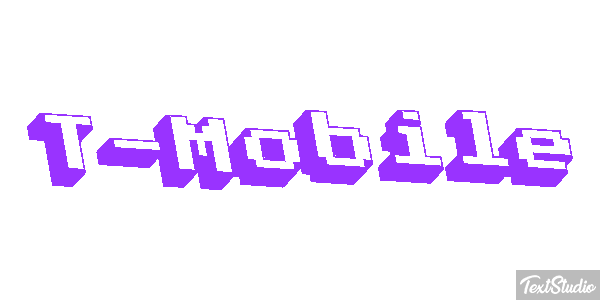 T-Mobile Text effect