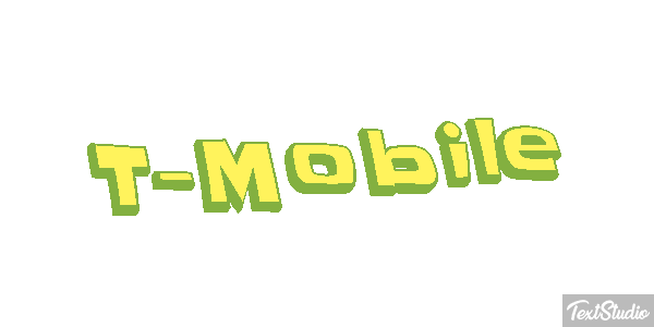 T-Mobile Text effect
