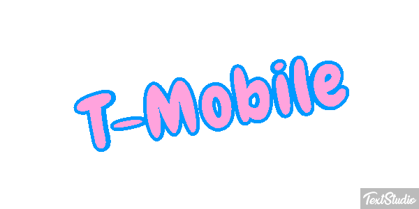T-Mobile Text effect