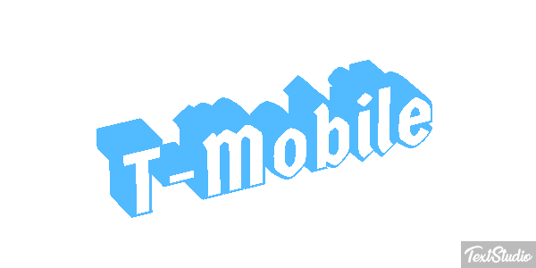 T-Mobile Text effect