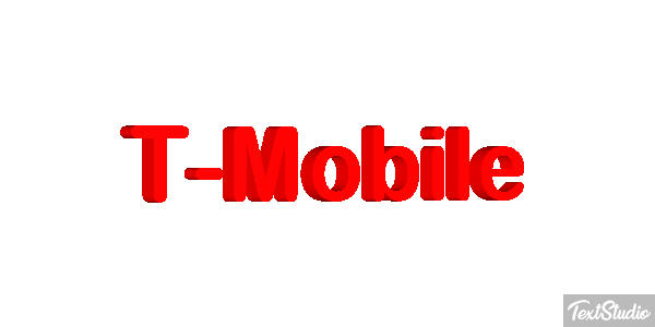 T-Mobile Text effect