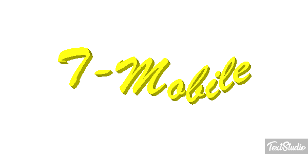 T-Mobile Text effect