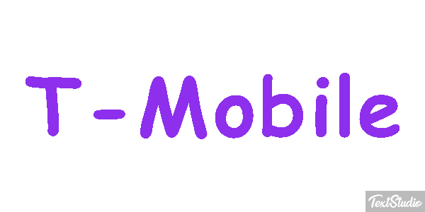 T-Mobile Text effect