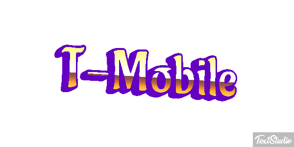 T-Mobile Text effect
