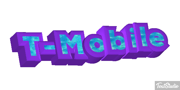 T-Mobile Text effect