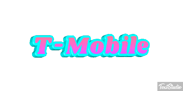 T-Mobile Text effect