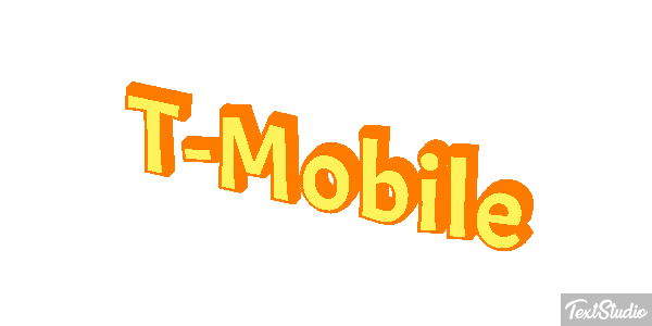 T-Mobile Text effect