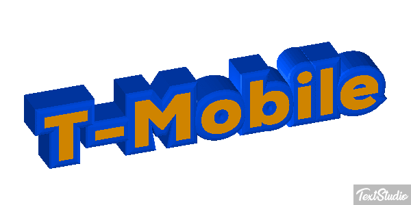 T-Mobile Text effect