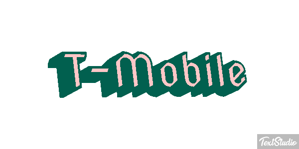 T-Mobile Text effect