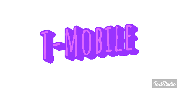 T-Mobile Text effect