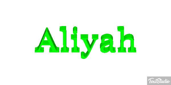 Aliyah Efeito do texto