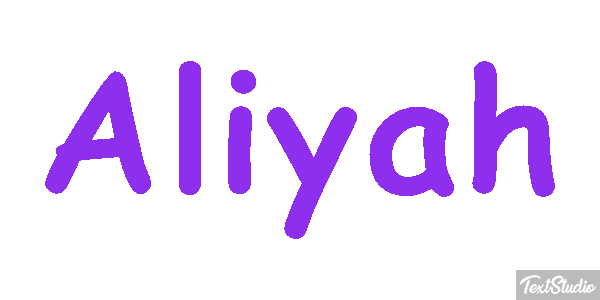 Aliyah Efeito do texto