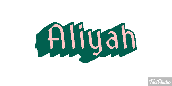 Aliyah Efeito do texto