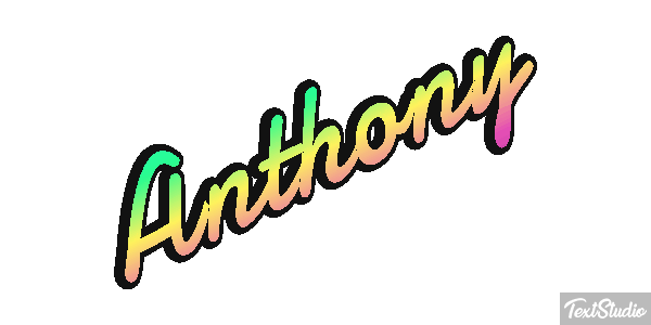 Anthony テキスト効果