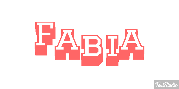 Fabia Effetto testo