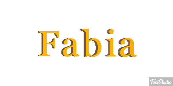 Fabia Effetto testo