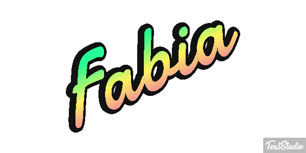 Fabia Effetto testo