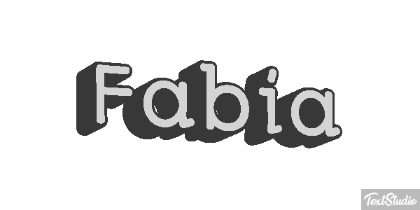 Fabia Effetto testo