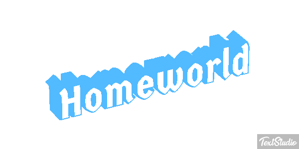 Homeworld Effetto testo