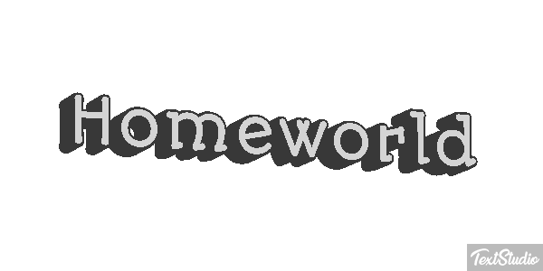 Homeworld Effetto testo
