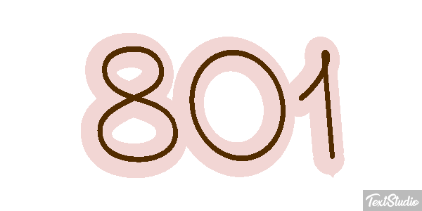 801 Effetto testo
