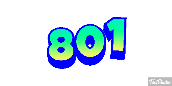 801 Effetto testo