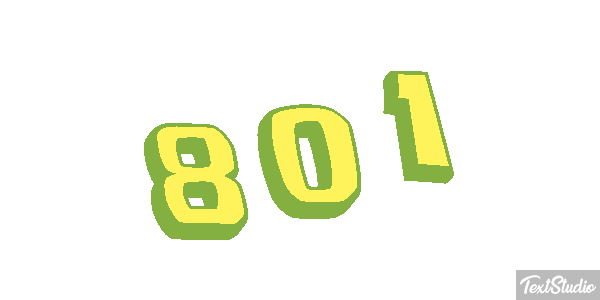 801 Effetto testo